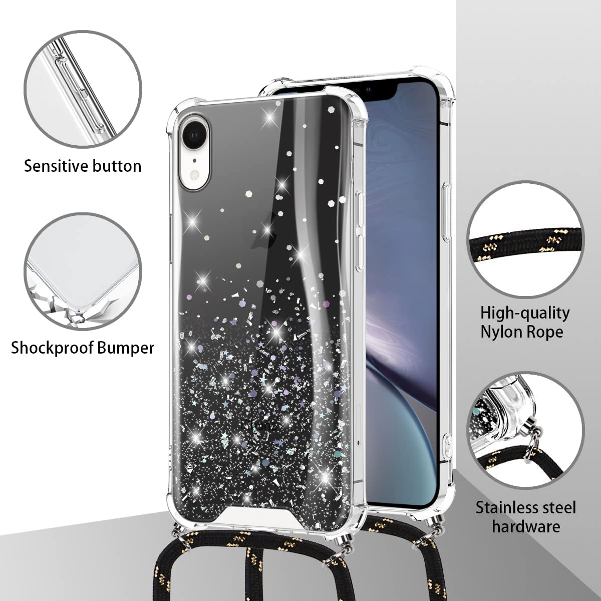 Cover Glitterata Vauki Per IPhone XR (6.1 - 2