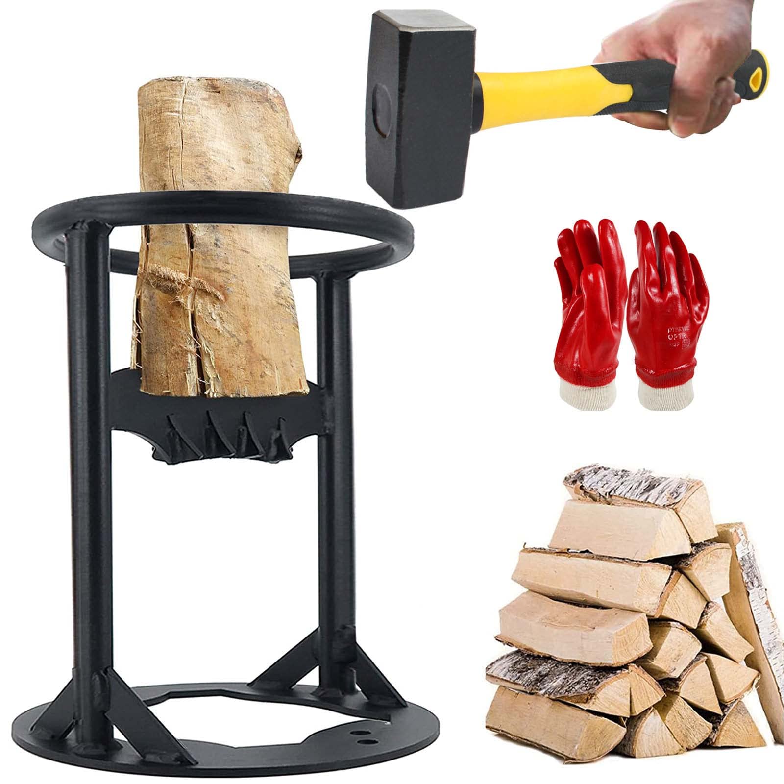 Buy Firewood Kindling Splitter, Heavy Duty Wood Splitter Manual Log