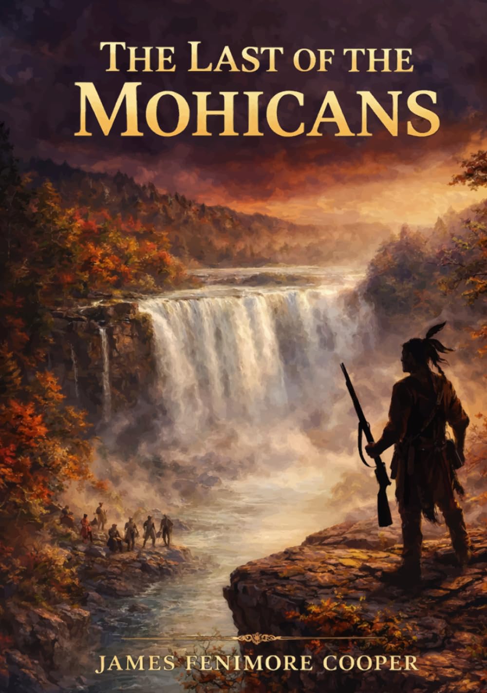 The Last of the Mohicans: Unabridged & Illustrated Book by James Fenimore Cooper