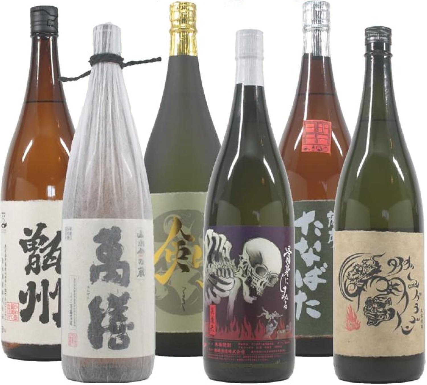 萬膳 1800ml 6本セット 焼酎セット 萬膳 萬膳庵 安田 熟柿 櫻井