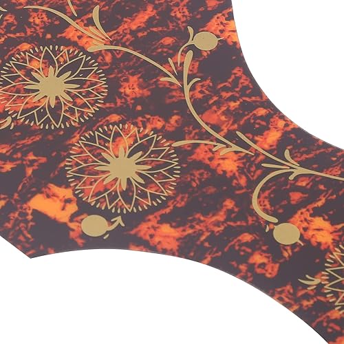 Miniatura 7 de 2 protectores de guitarra para mano izquierda y derecha, placa de protección de guitarra de plástico duro con cuatro colores para elegir, panel de