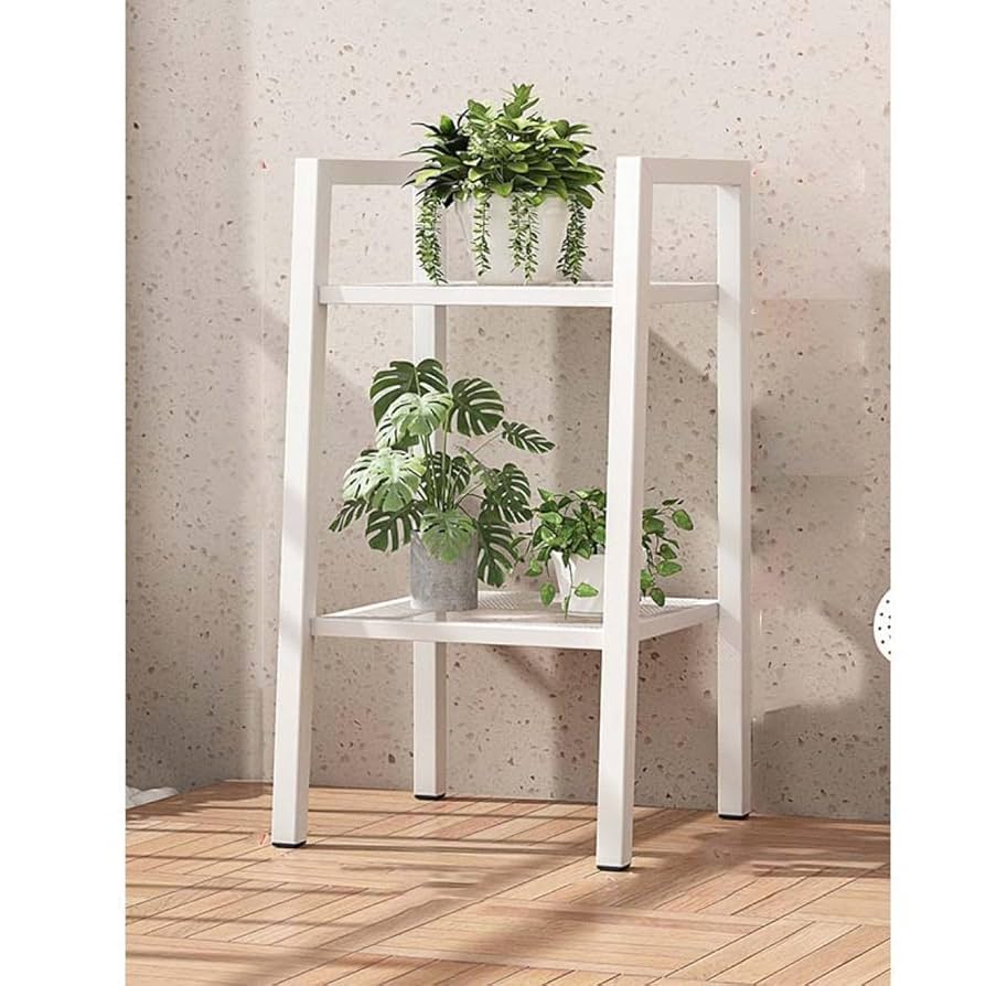 多層の花棚 ガーデンラック 4段 花台 植物棚 盆栽棚42473