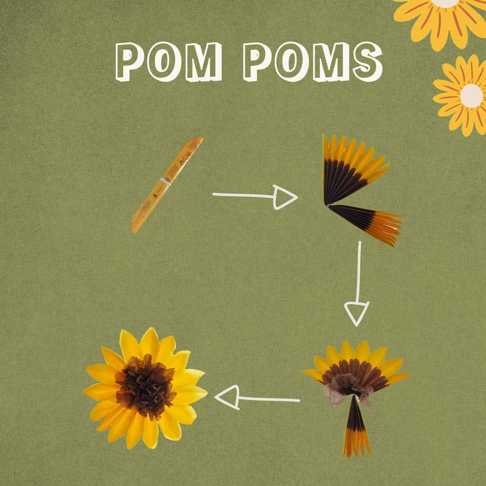 iwlorys 12Pcs Assorted Tissue Paper Pom Poms Flowers Party Decorations Kit 12" 8" Mexican Floral for Wall Wedding Baby Bridal Shower Girls Birthday Garden Tea (Purple and Pink)