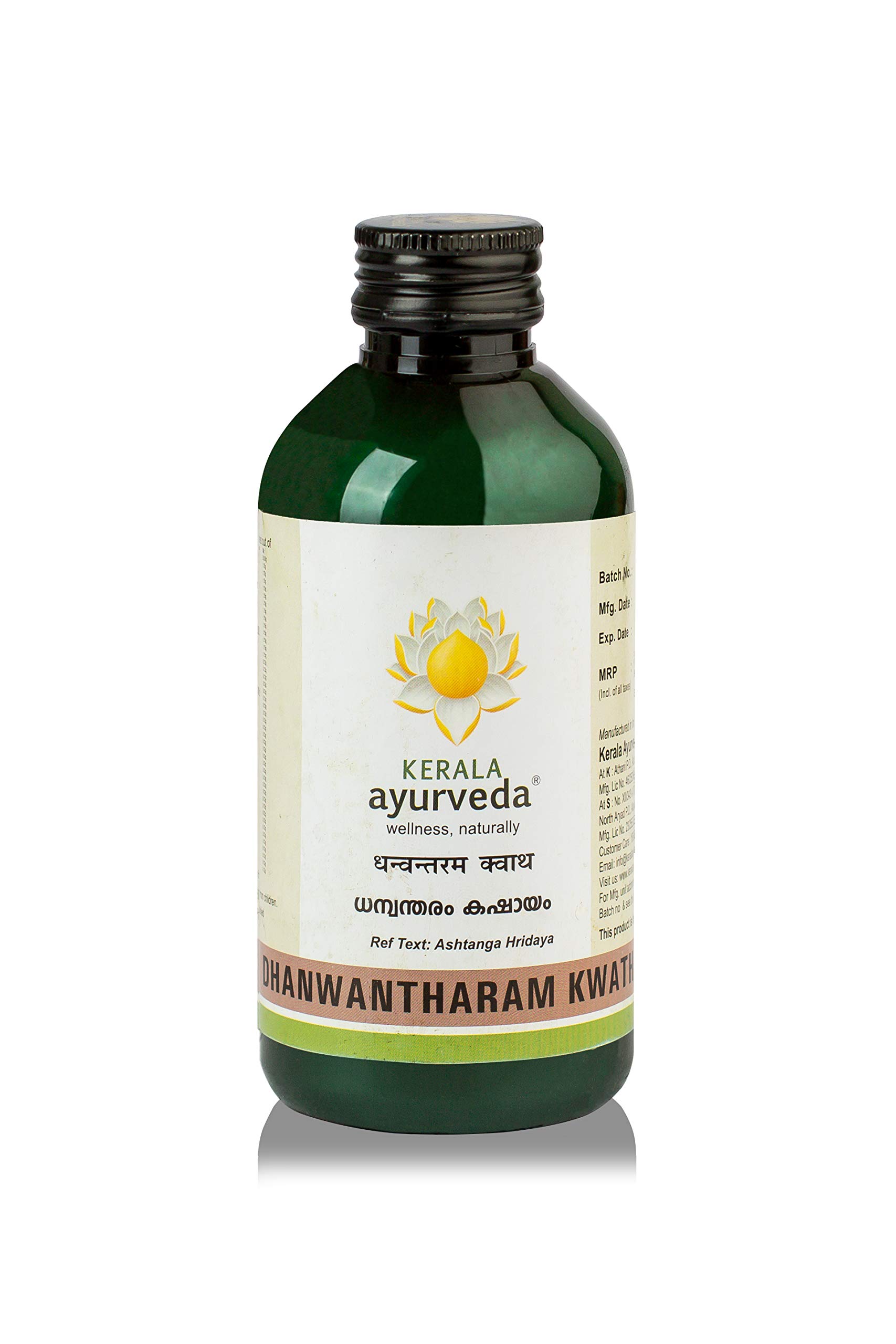 Kerala Ayurveda Dhanwantharam Kwath 200 Ml (B07MSQ5PKK) Amazon Price History, Amazon Price Tracker