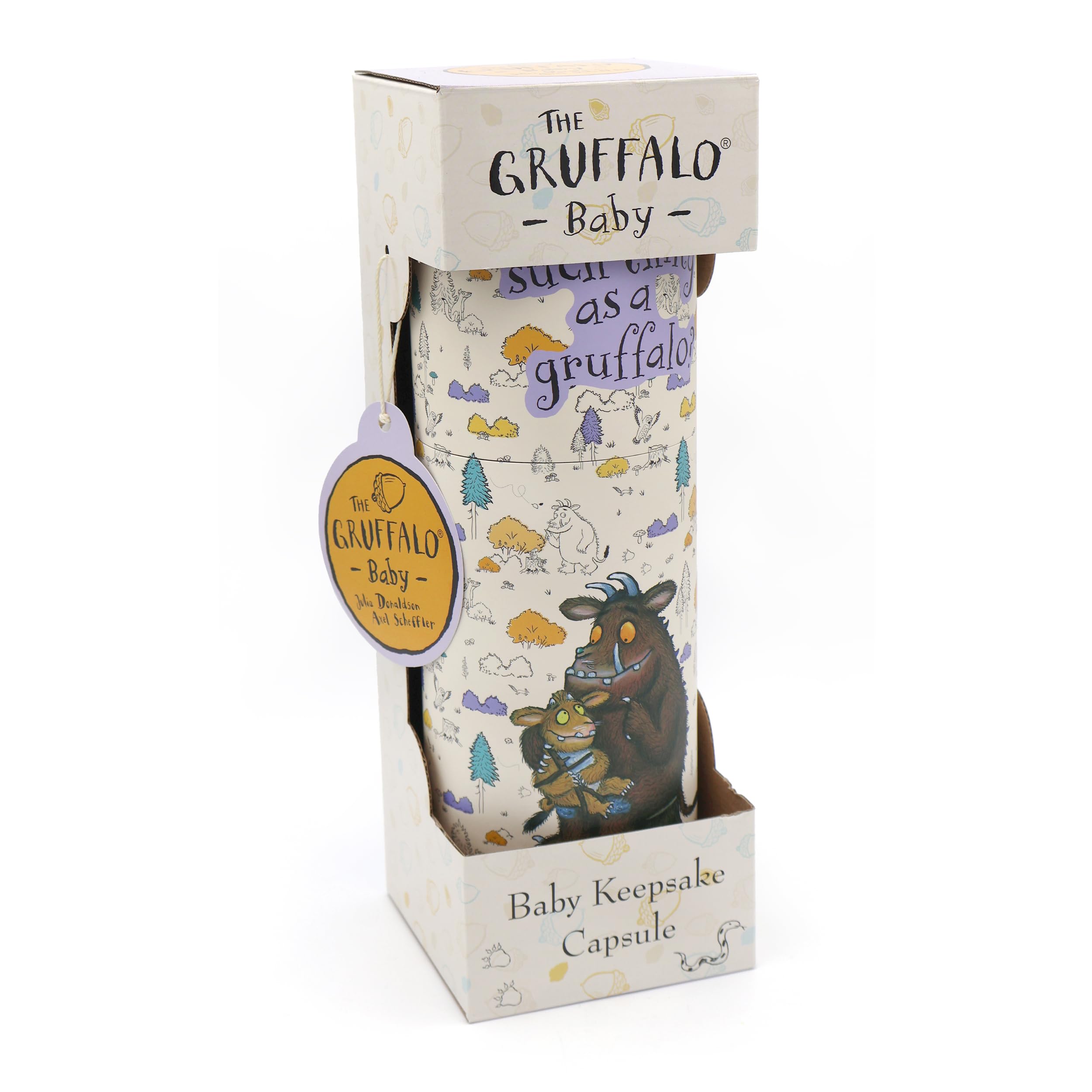 Robert Frederick The Gruffalo Baby Keepsake Capsule | Record Milestones & Memories | Photo Album, Diary & Trinket Box | Gift for New Parents