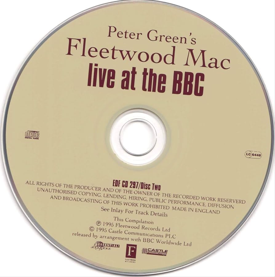 Fleetwood Mac live at the BBC レコード CHRISTINE MCVIE'S FLEETWOOD MAC - At The BBC 1970-71 - LP