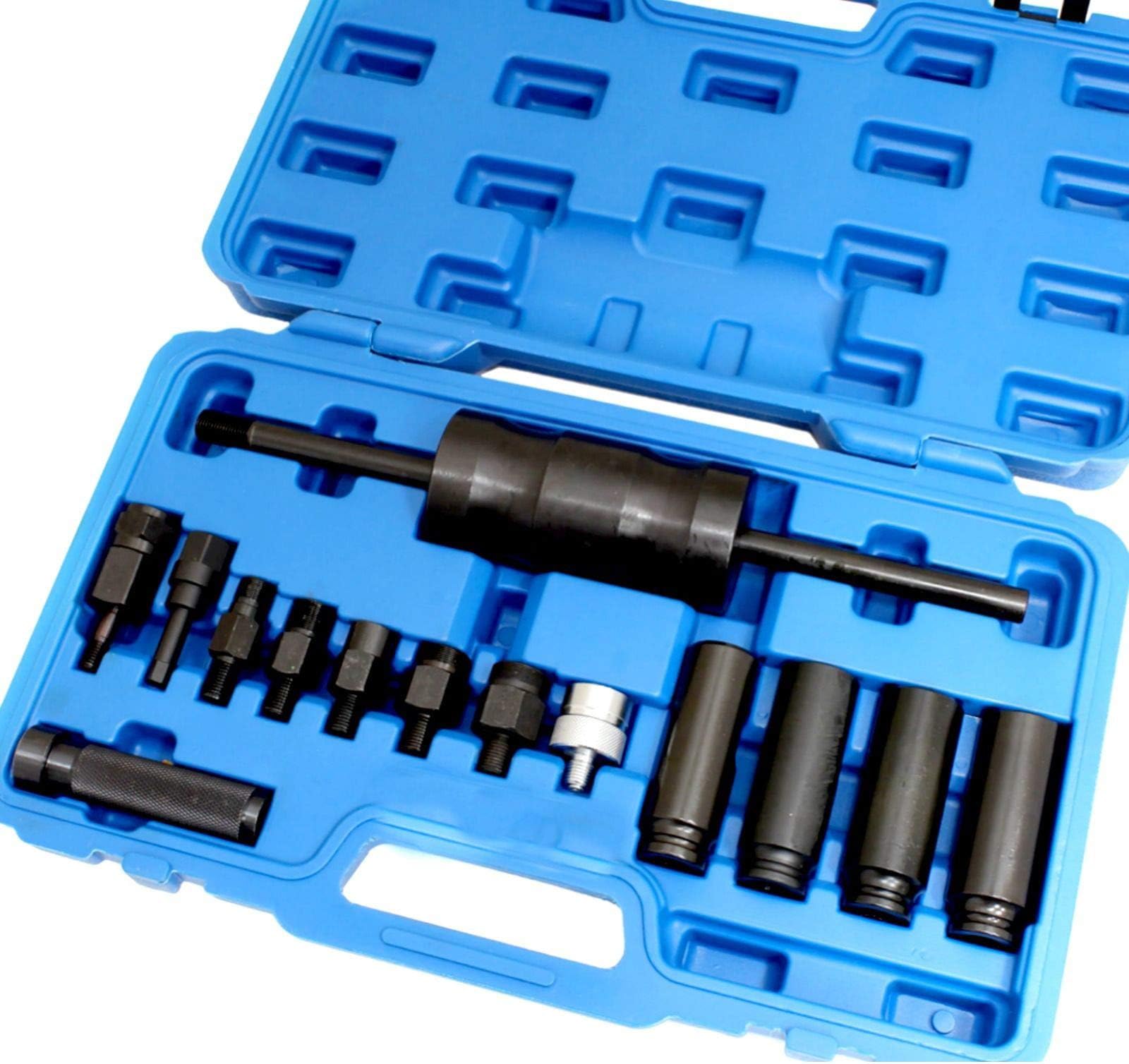 UTMALL14pc Diesel Common Rail Injector Puller Extractor Kit for Bosch Delphi Siemens Denso