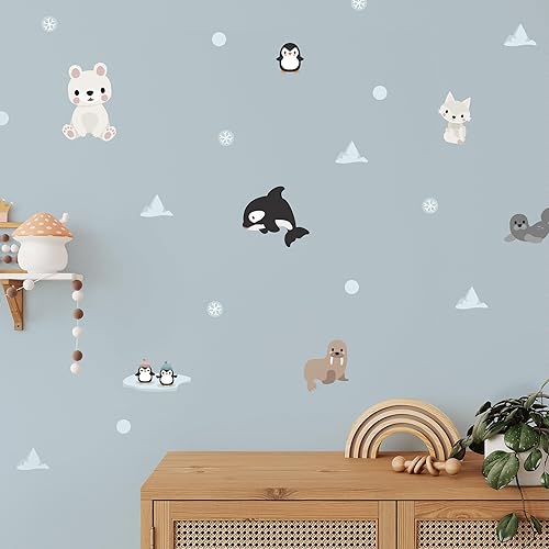 Miniatura 6 de Calcomanías de animales exóticos - Calcomanías de pared fáciles de aplicar y extraíbles transforma tu habitación con una decoración artística