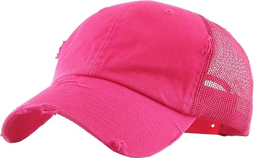 Miniatura 7 de Kbethos - Gorra de béisbol ajustable de algodón desgastado estilo vintage para padre unisex