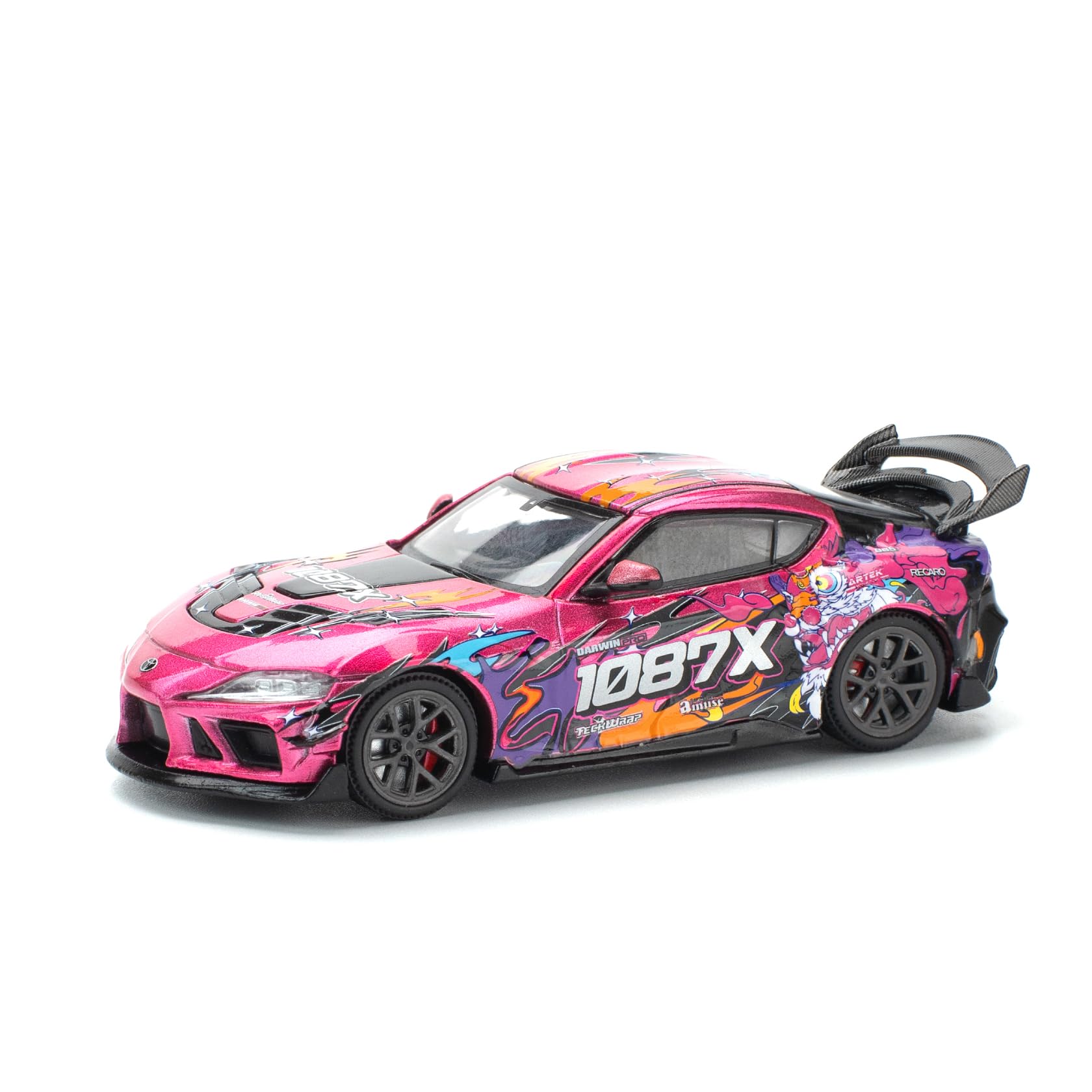 pop race 3台セット POP RACE 1/64 (ダイキャスト製) エヴァRT8号機 POP RACE x