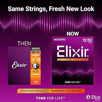 Amazon.co.jp: Elixir エリクサー アコースティックギター弦