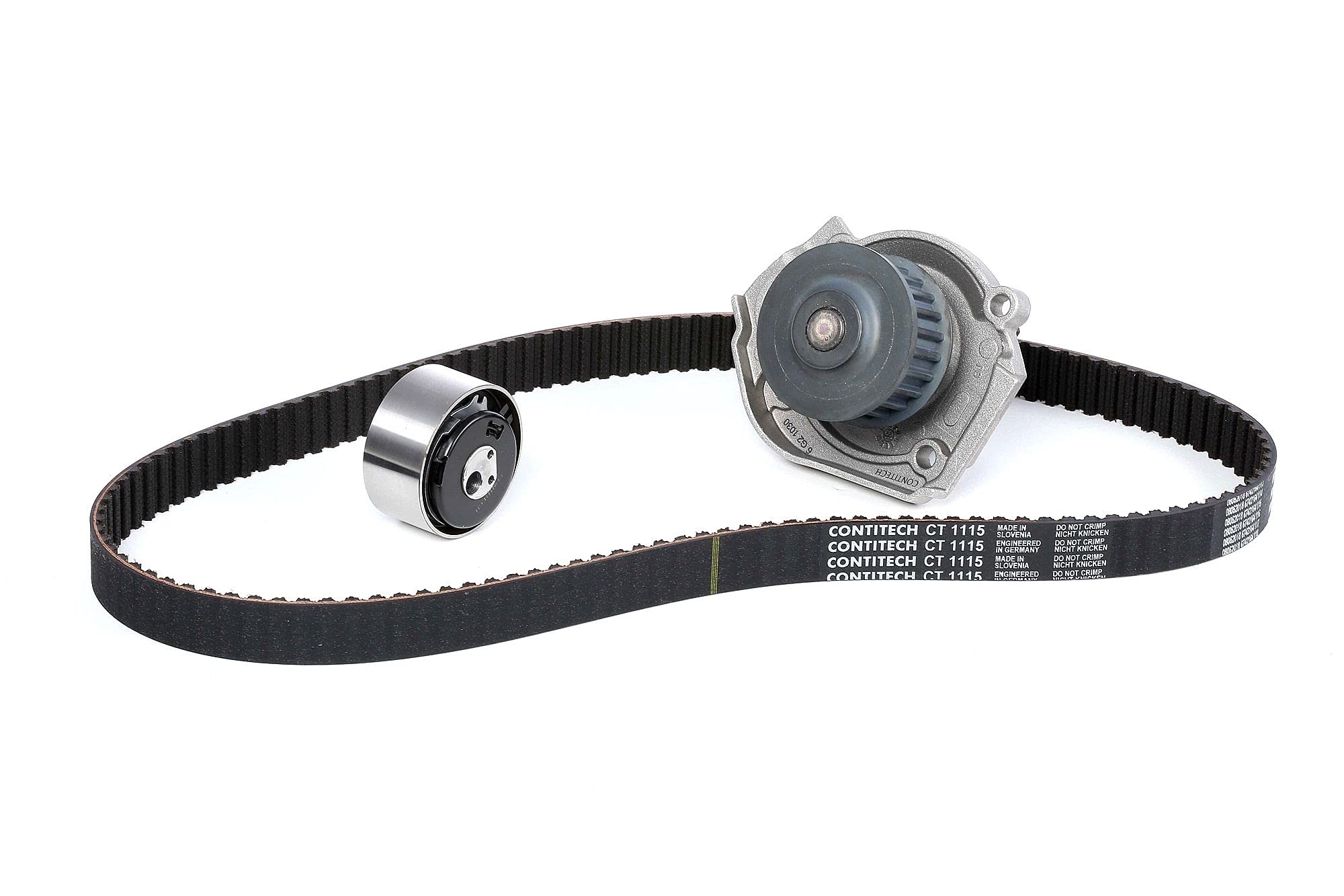 Contitech CT 1115 WP1 PUNTO 1.2 Kit pompa acqua, Nero