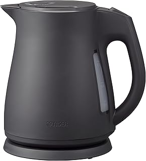 【WEB限定カラー】タイガー魔法瓶 電気ケトル 蒸気セーブ 軽量 コンパクト 驚速 スゴ軽 湯沸かし 1.2L 転倒お湯漏れ防止 カラ炊き防止 マットブラック PCT-N120 K