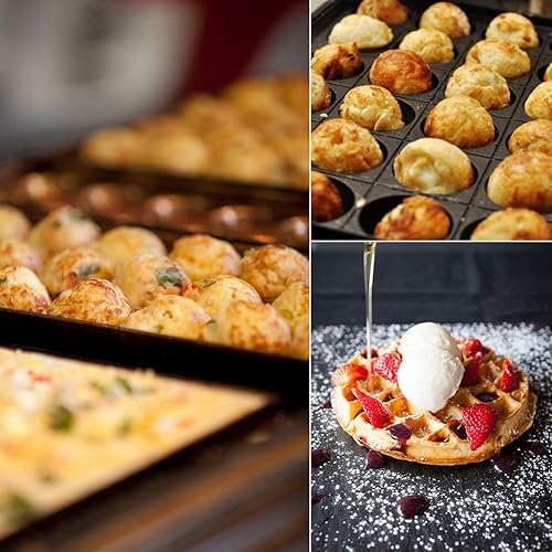 Miniatura 7 de Embudo para hornear con soporte de acero inoxidable para panqueques y waffle, dispensador para hacer pasteles, herramientas de cocina para el hogar,