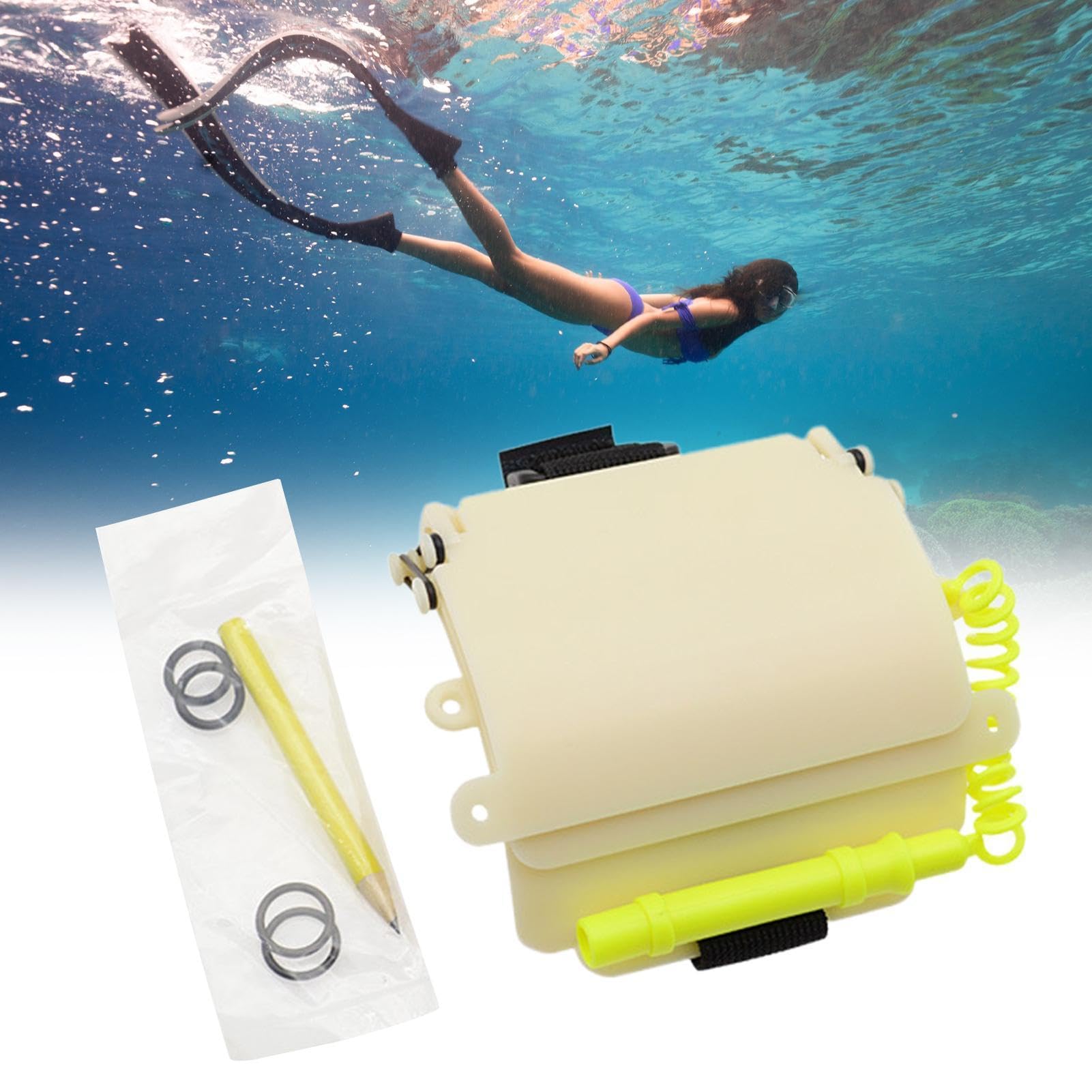 Sottomarino Lavagna Subacquea Scrittura Wordpad | Lavagna da polso per immersioni per sport acquatici apnea uomini adolescenti adulti subacquei snorkelers apneisti apneisti