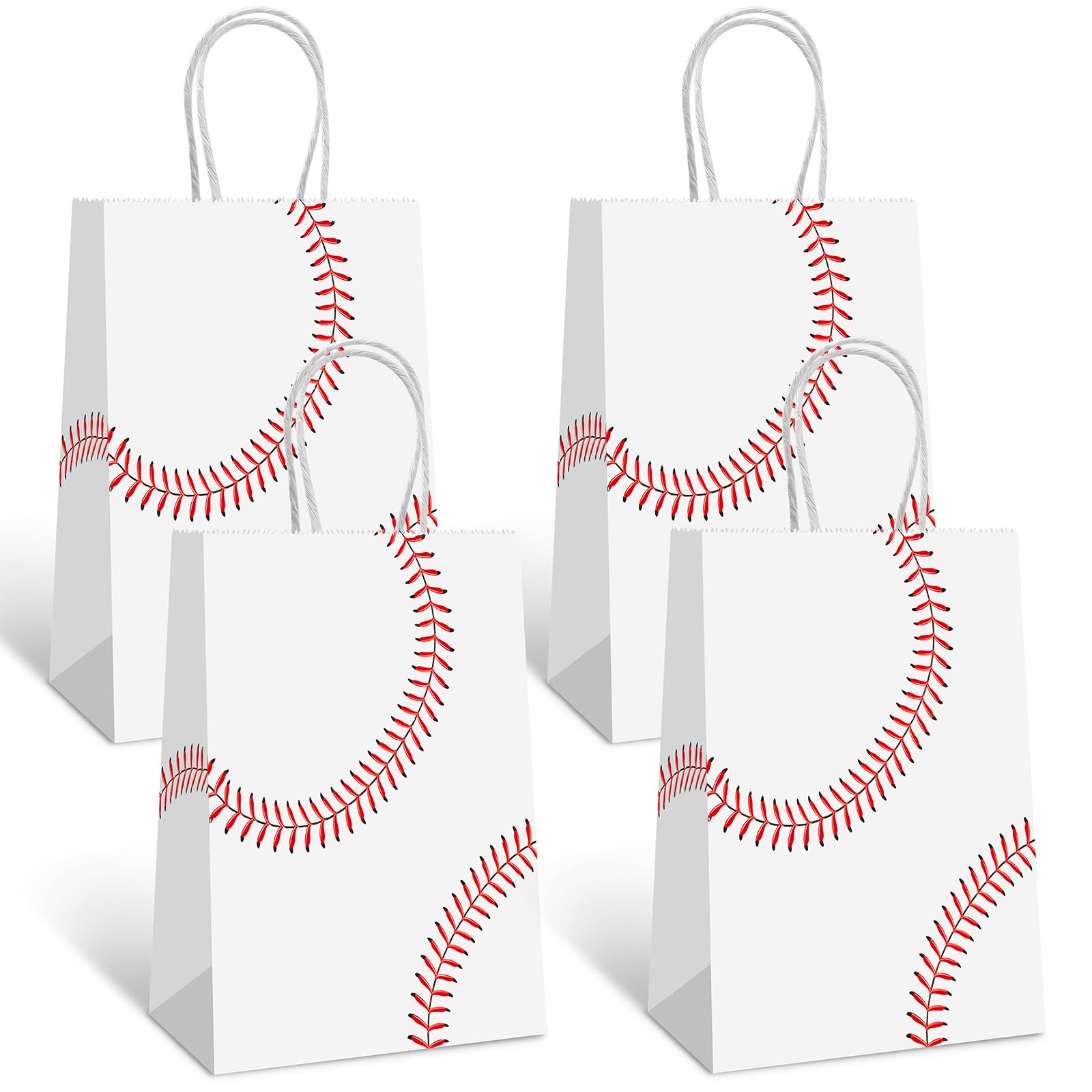 16 PCS Baseball Party Gift Bags For Party, Supplies Birthday...