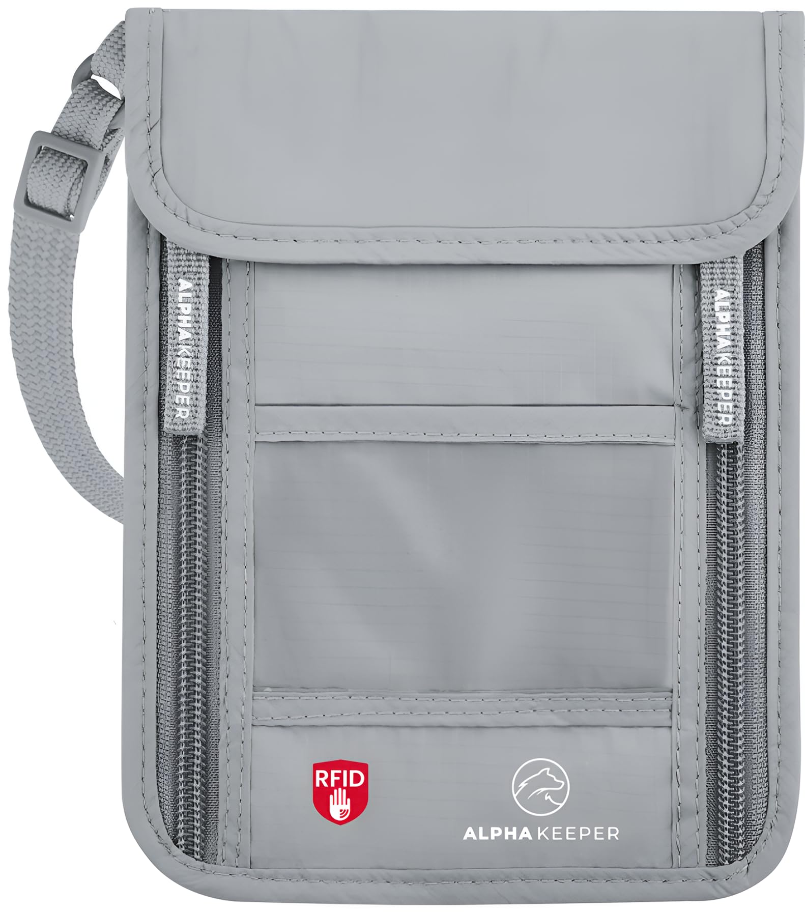 Neck Wallet, Travel Pouch For Passport Holder And Documents, Travel Neck Wallet For Traveling Women.