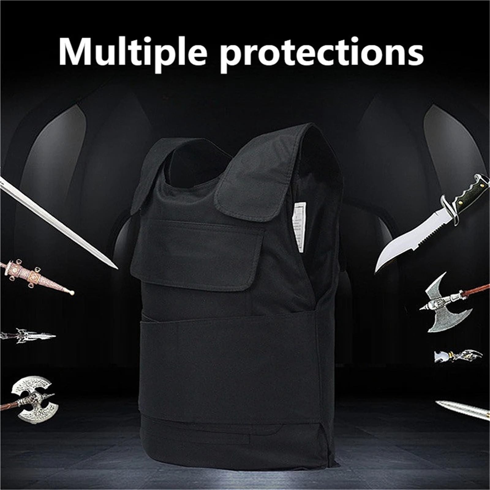 Guantes Anticortes, Chaleco antibalas, ropa de seguridad anticorte, ropa antibalas, ropa de guardia de seguridad resistente a puñaladas, accesorios for guardias de seguridad