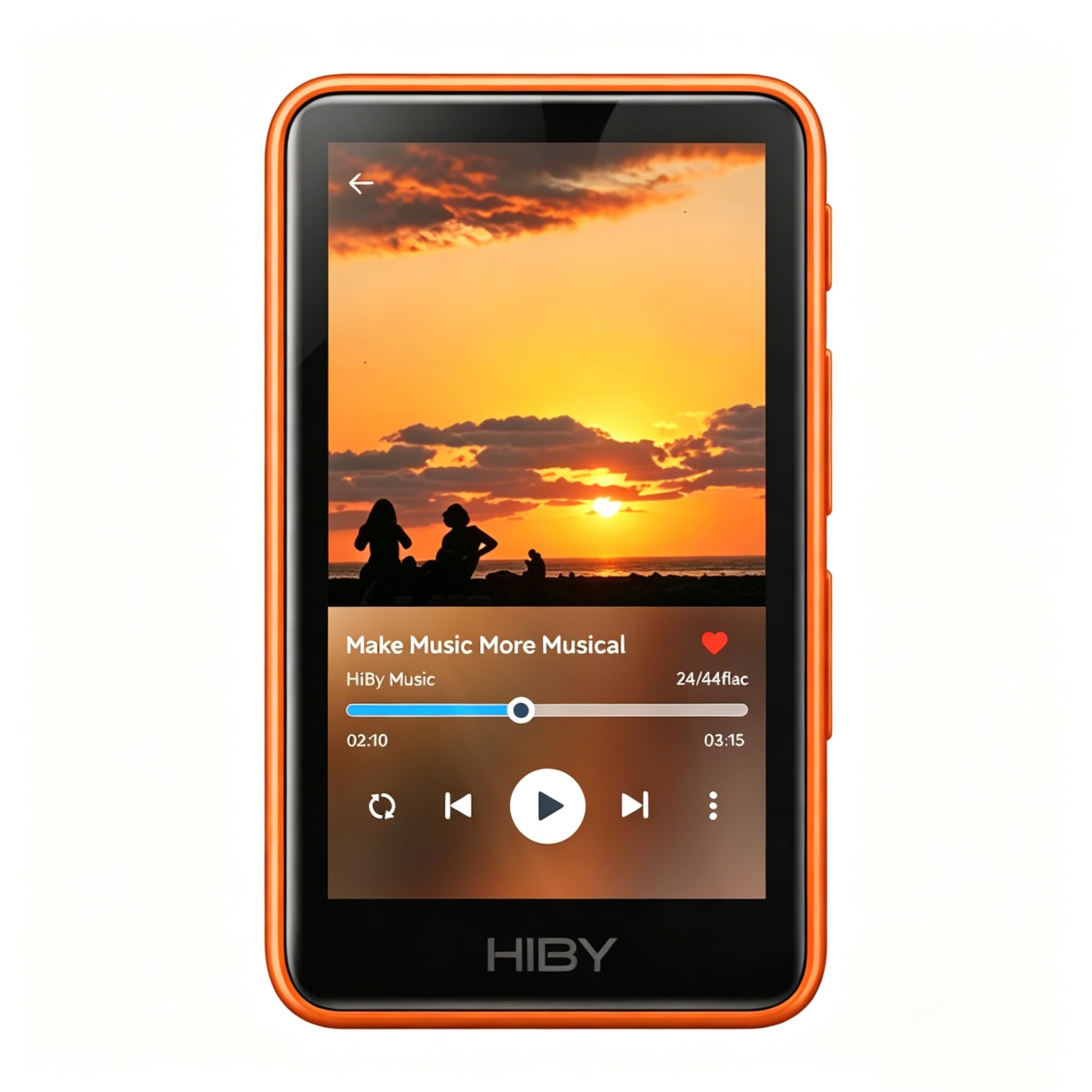 HiBy Music R1 Bluetooth MP3 Player with Touchscreen, Hi-Res Audio & Wireless Dual Certified, Supports Tidal & Qobuz Streaming, LDAC, Expandable