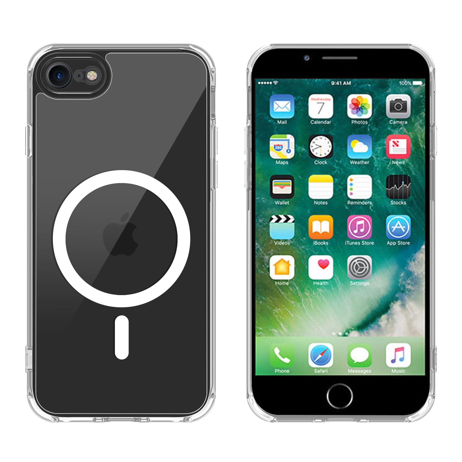 Amazon.co.jp: iPhone SE 第3世代 第2世代 ケース MagSafe対応