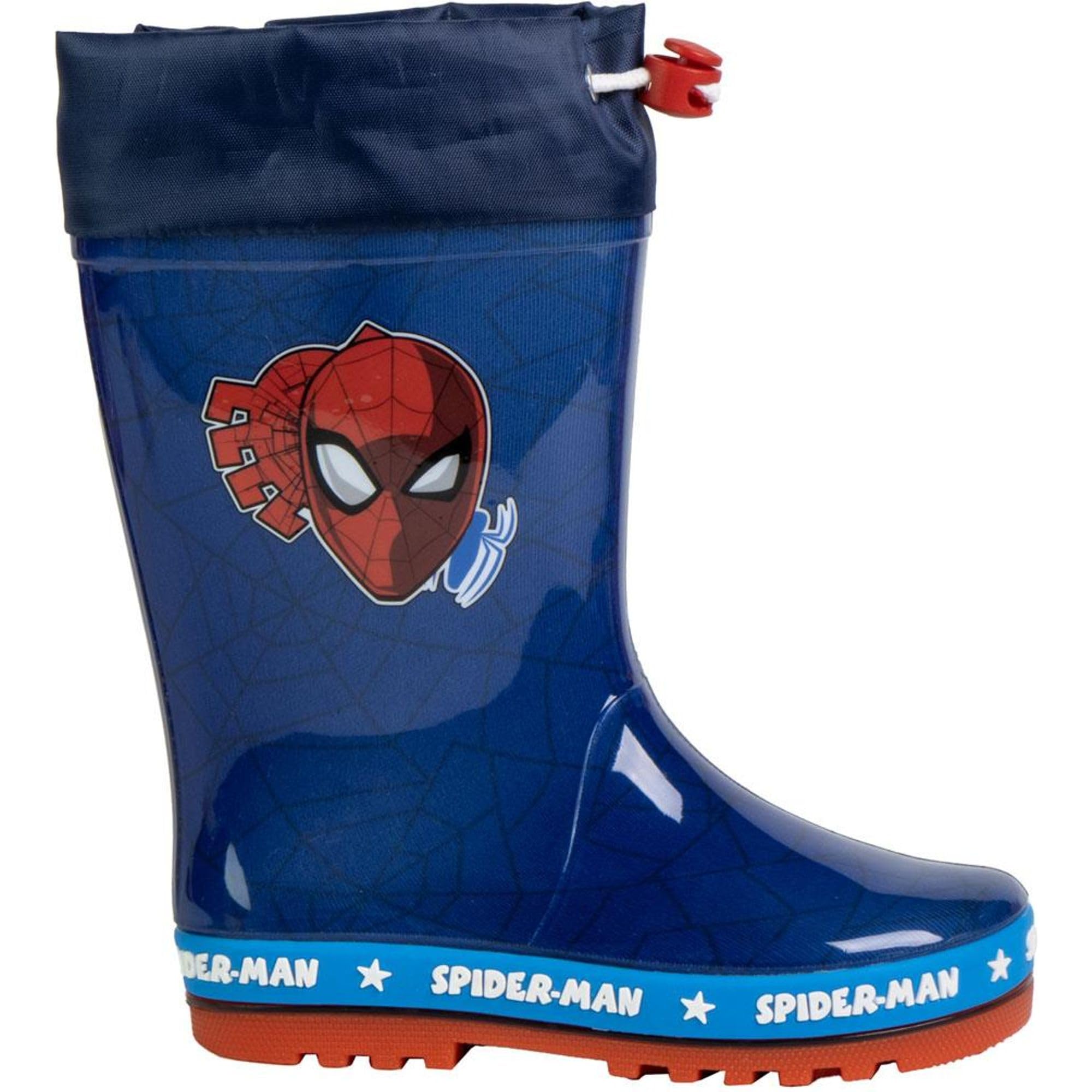 CERDÁ LIFE'S LITTLE MOMENTS Spiderman PVC Rain Boots for Children Official Waterproof Footwear, Comfortable and Resistant, Unisex, Spiderman, 28 EU