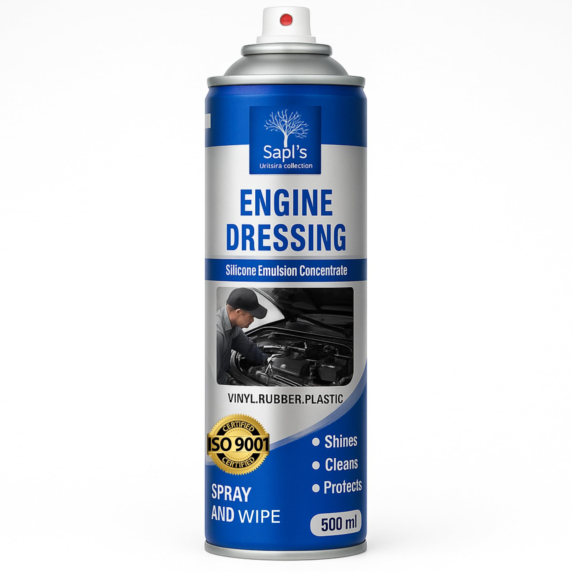 SAPI'S Engine Dressing 505ml Spray - Powerful Engine Cleaner, Protects & Shines, 500ml Bottle-picture-26