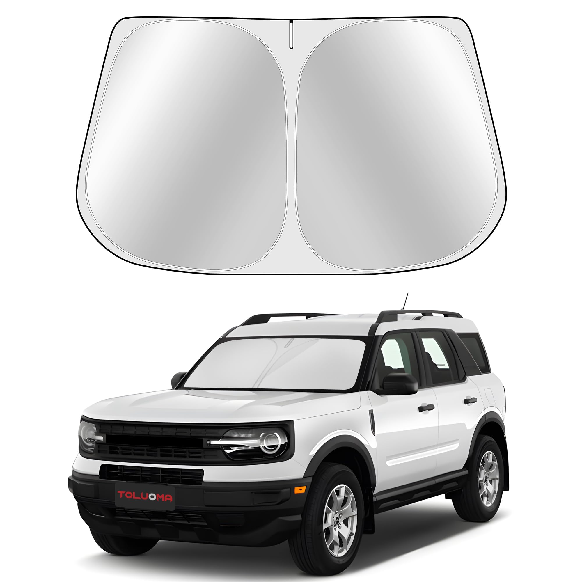 Toluoma Bronco Sport Sunshade