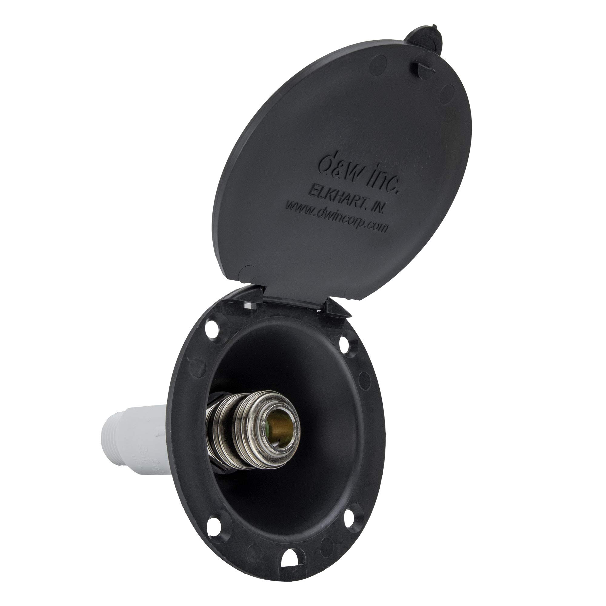 Rv Quick Connect Water Hose ProCamp RV Exterior Spray Port Hook-Up - Quick Connect Black Inlet For RV Water Systems Rv Outside Shower Hose - Foto 12