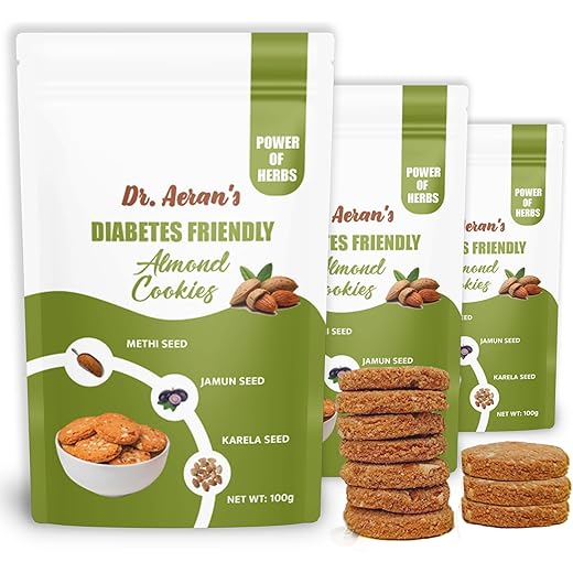Diabetes Friendly Almond Cookies 300gm