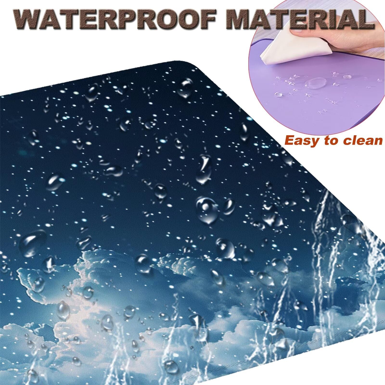 Podkładka pod mysz dla graczy gwiazdy duża podkładka pod mysz do gier XXL 1200 x 600 x 4 mm podkładka pod mysz mata antypoślizgowa wodoodporna podkładka na biurko gracz duża wielofunkcyjna podkładka