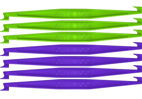 Removedor de alineador Outie Tool 2 en 1 para llaves invisibles  Elimina fácil y de forma segura las bandejas superior e inferior  7 unidades (3