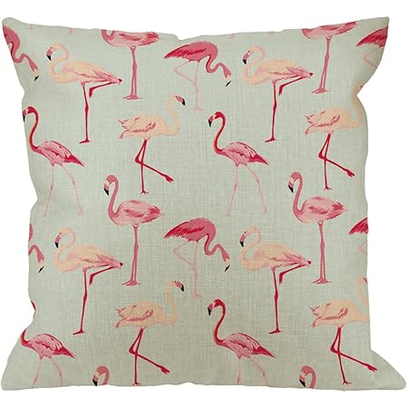 flamingo pillow case