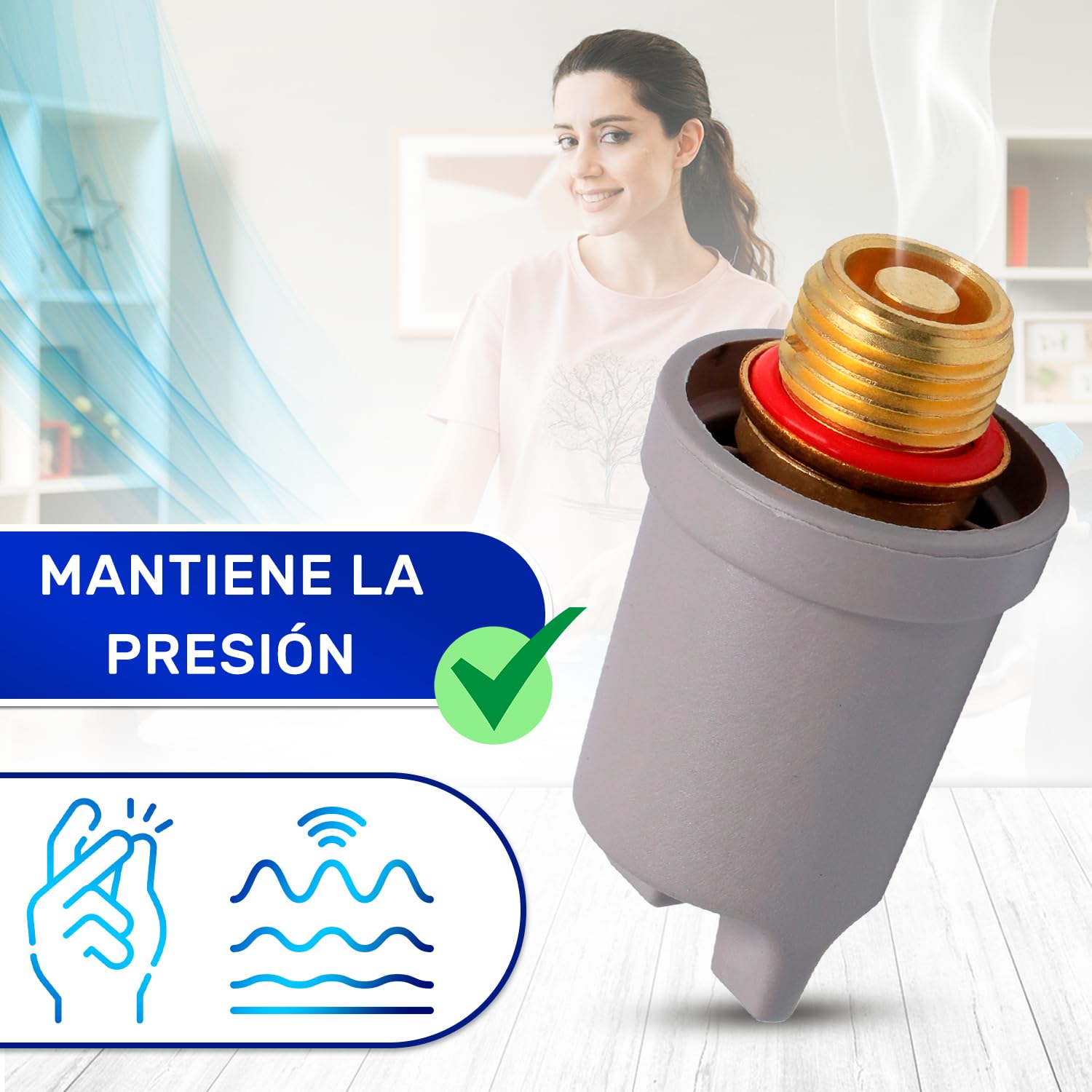 Valvula para Centro de Planchado con Código Original 5512810411 para DeLonghi Stirella - Garantía de 10 Años - MONTERAL