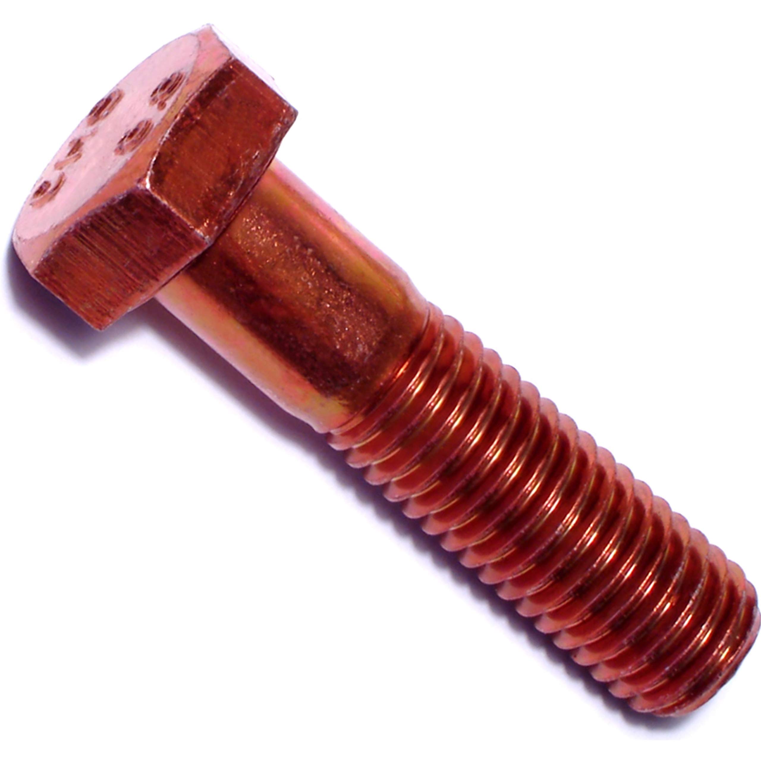 Vis hexagonale 14 mm x 55 mm Classe 8.8 en acier pour fixation mécanique lourde, 28 pièces