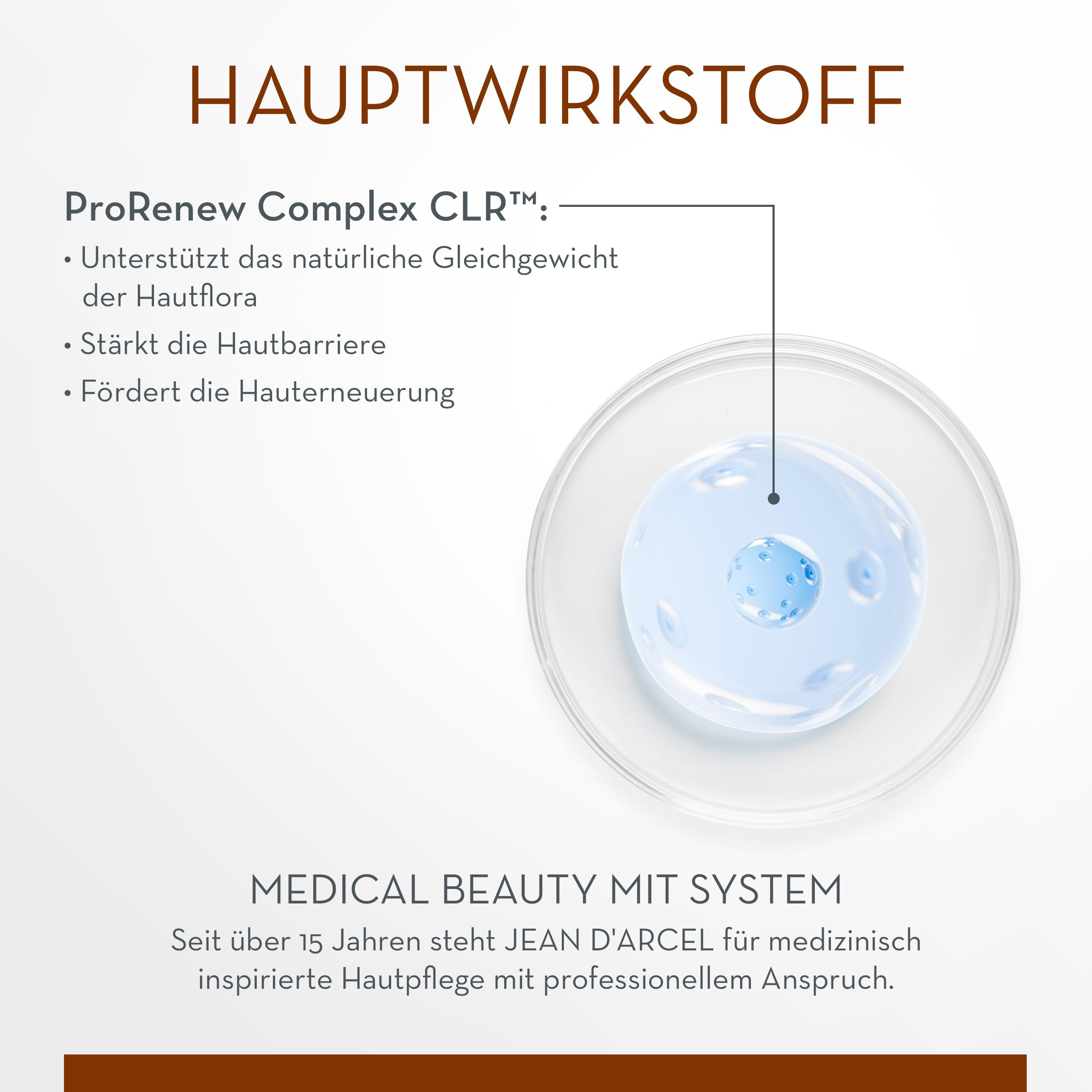 JEAN D'ARCEL ARCELMED Tonik oczyszczający skórę twarzy – Clarifying Cleansing Toner 200 ml – przeciw pryszczom – bez perfum i testowany dermatologicznie