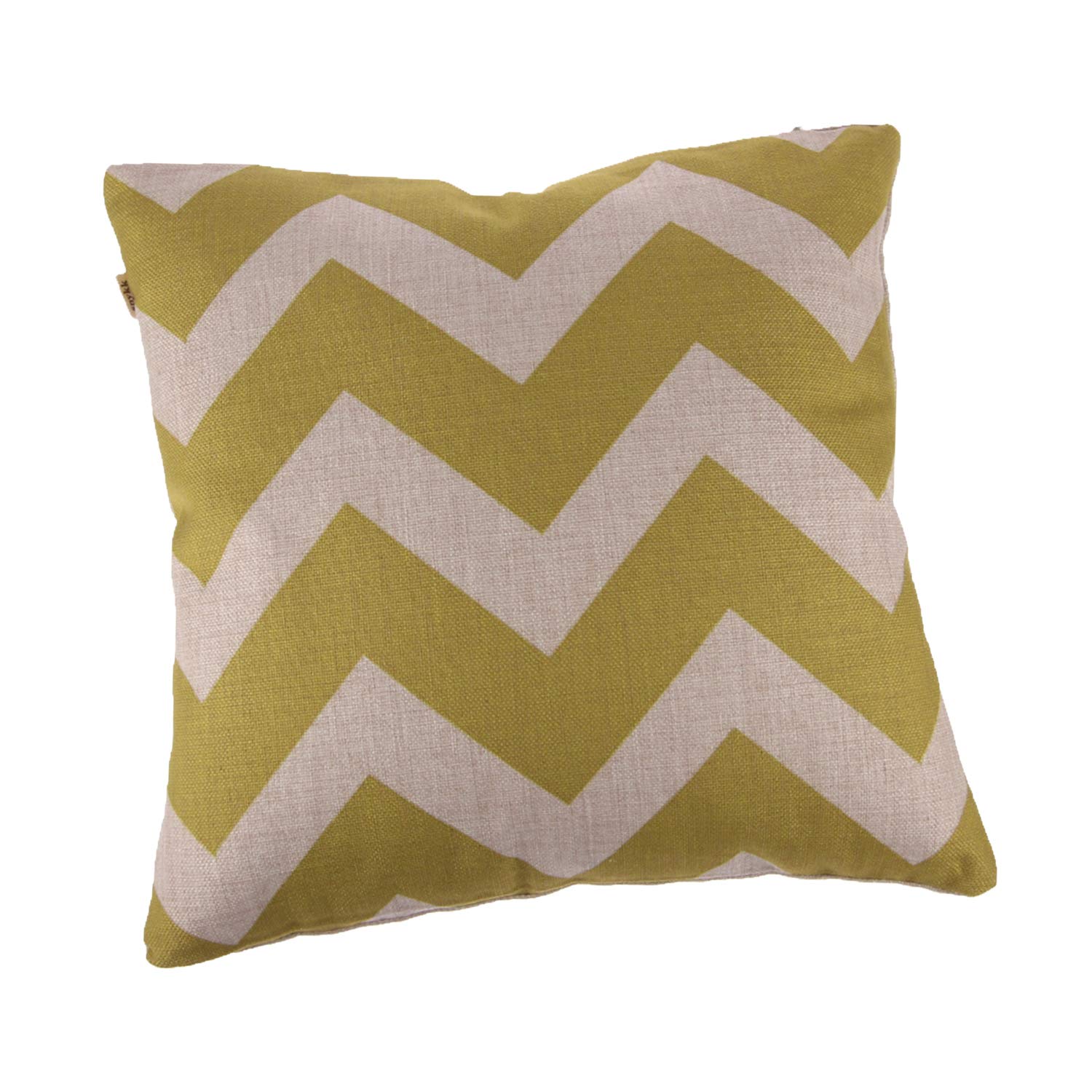 Snykk Decorative Sofa Cushion with Linen Pattern 40x 40cm with Filling