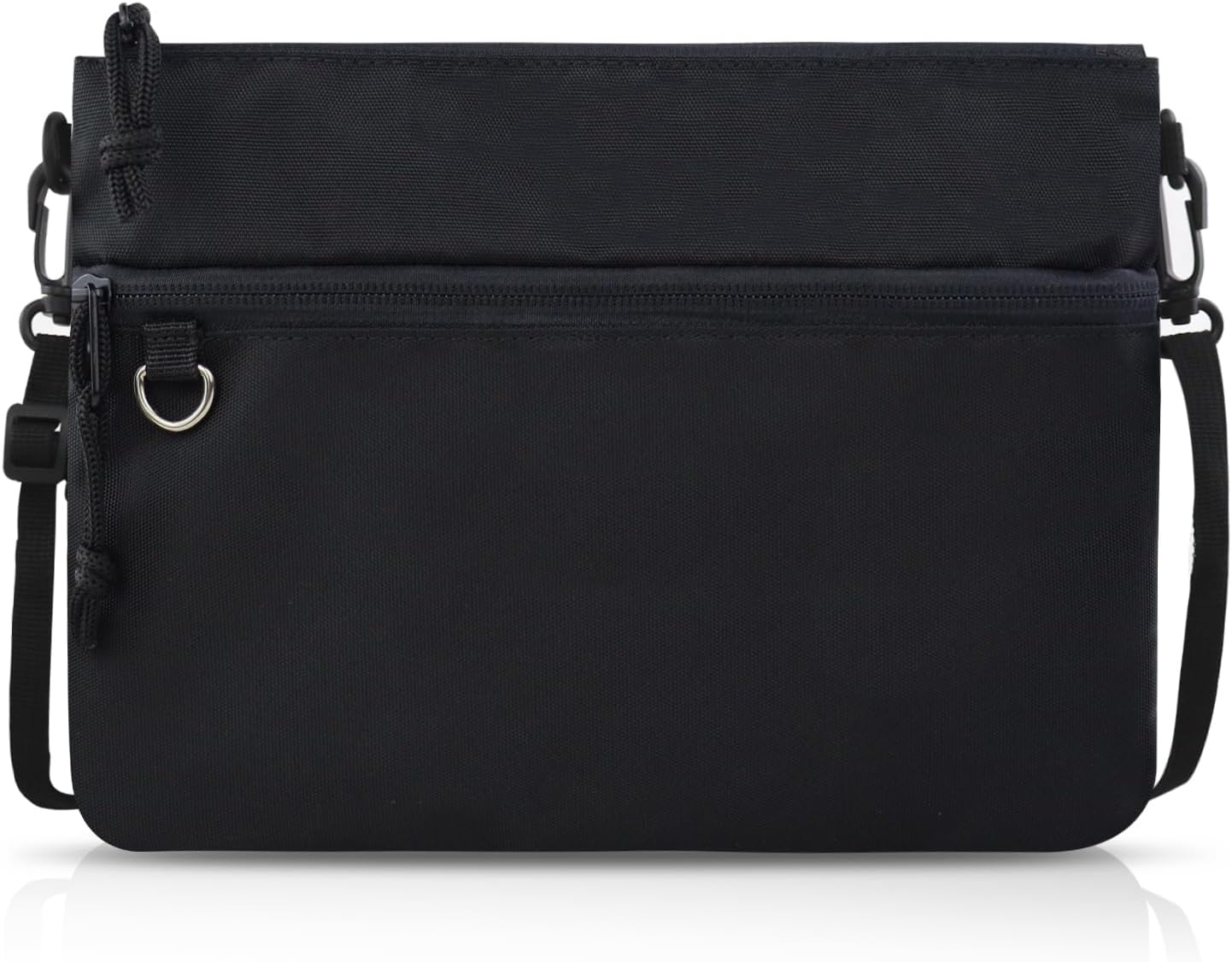 Small Crossbody Bag for Men, Waterproof Nylon Shoulder Satchel Bag, Casual Sling Man Purse with Adjustable Strap