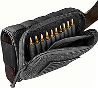 Vista 1 de PETAC GEAR Rifle táctico Buttstock Pack/soporte de carcasa ajustable bolsa de descanso mejillas para acción prolongada..