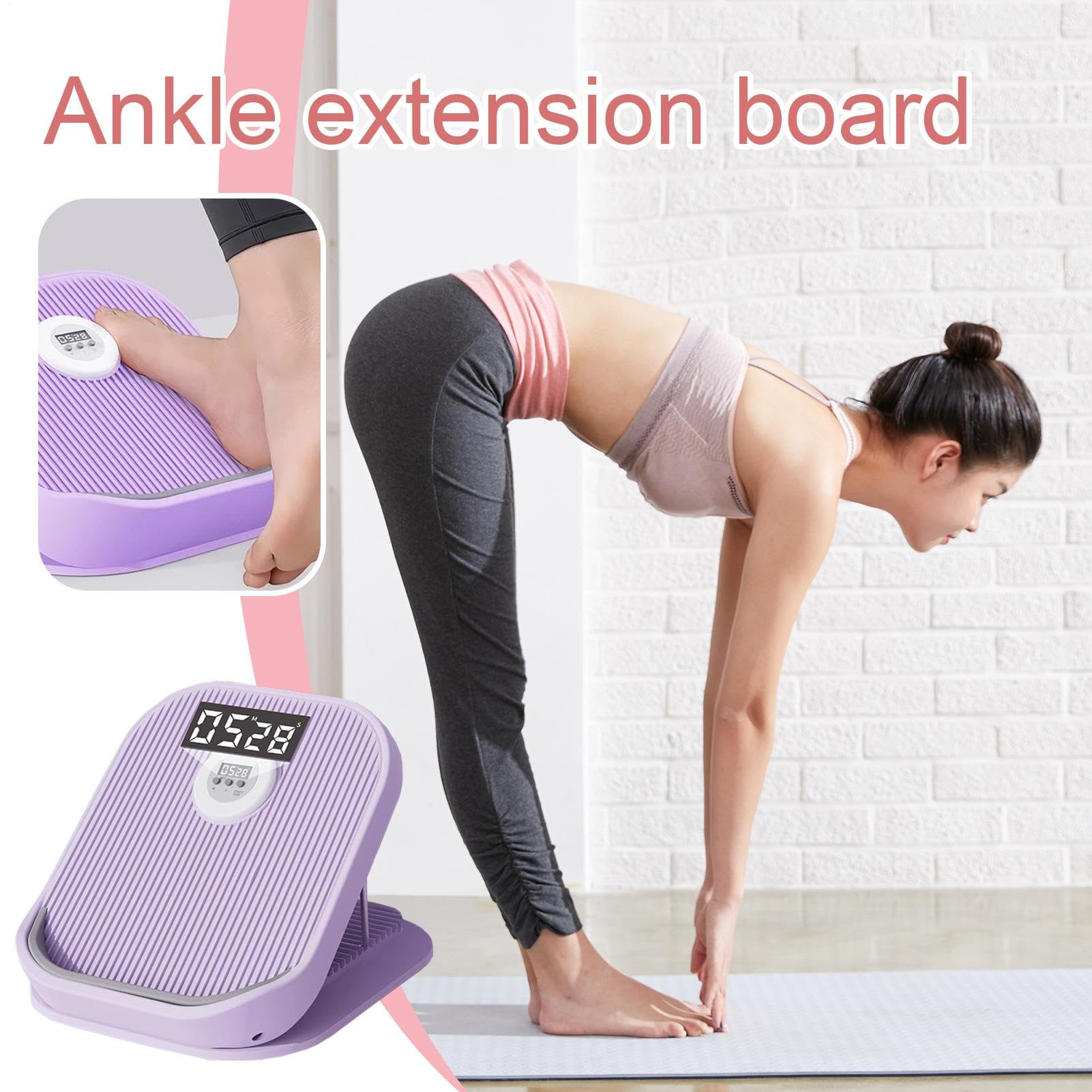 Calf Stretcher - Slant Board | Ankle and Foot Incline Board | Foot Incline Board | Ankle Stretch Board | Hamstring Stretching Portable Exercise Wedge Tilt Ramp for Foot Leg Knees Ankle Strengthener
