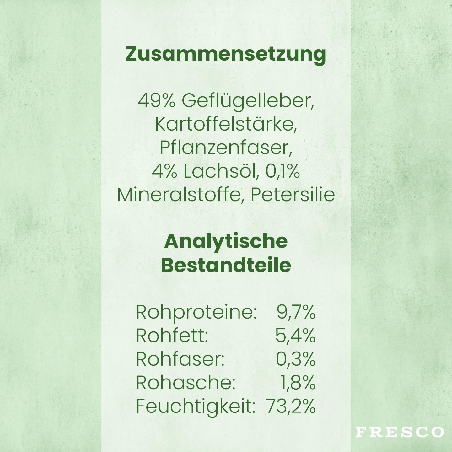 FRESCO Dog Fein Gemacht! Geflügel Leberwurst Hunde Tube | Für Welpen & mit Lachsöl | Gesundes Hundetraining | Premium Hundeleckerli getreidefrei | 9 x 75g | Aus Deutschland