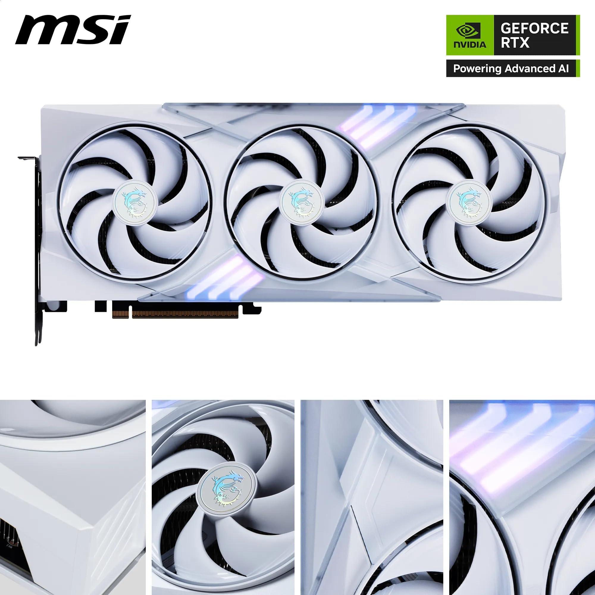 Amazon | MSI GeForce RTX 5070 12G GAMING TRIO OC WHITE