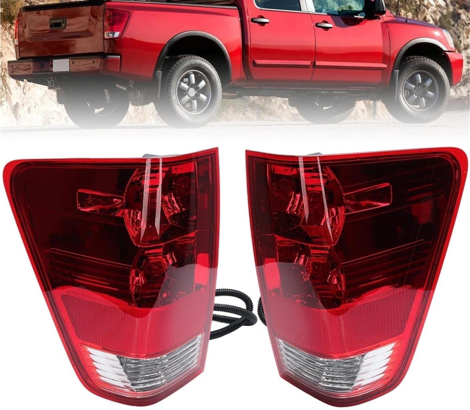 Genérico Luz Trasera Para Nissan Para Titan 2004-2015 luz De Freno freno