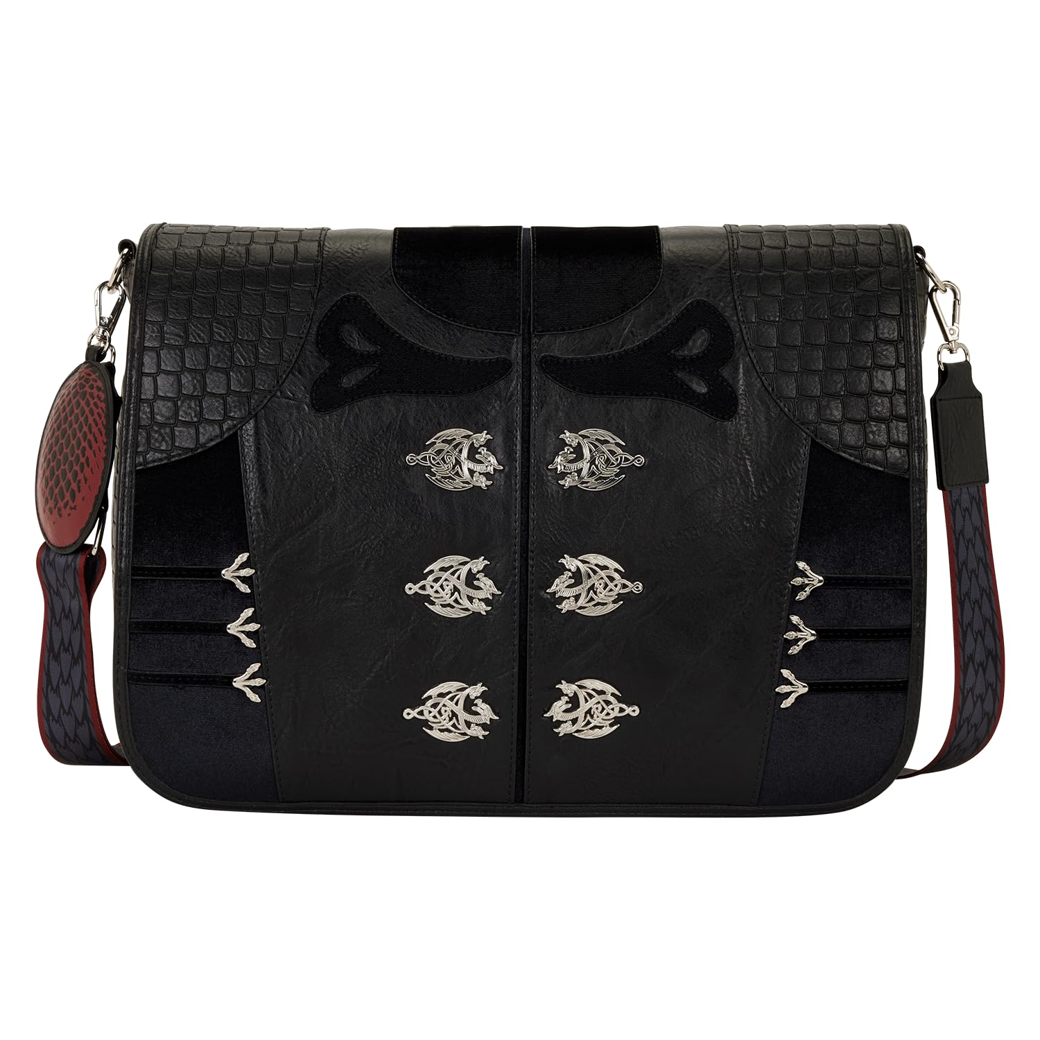 Photo 1 of Loungefly House of The Dragon Rhaenyra Targaryen Cosplay Crossbody Messenger Bag