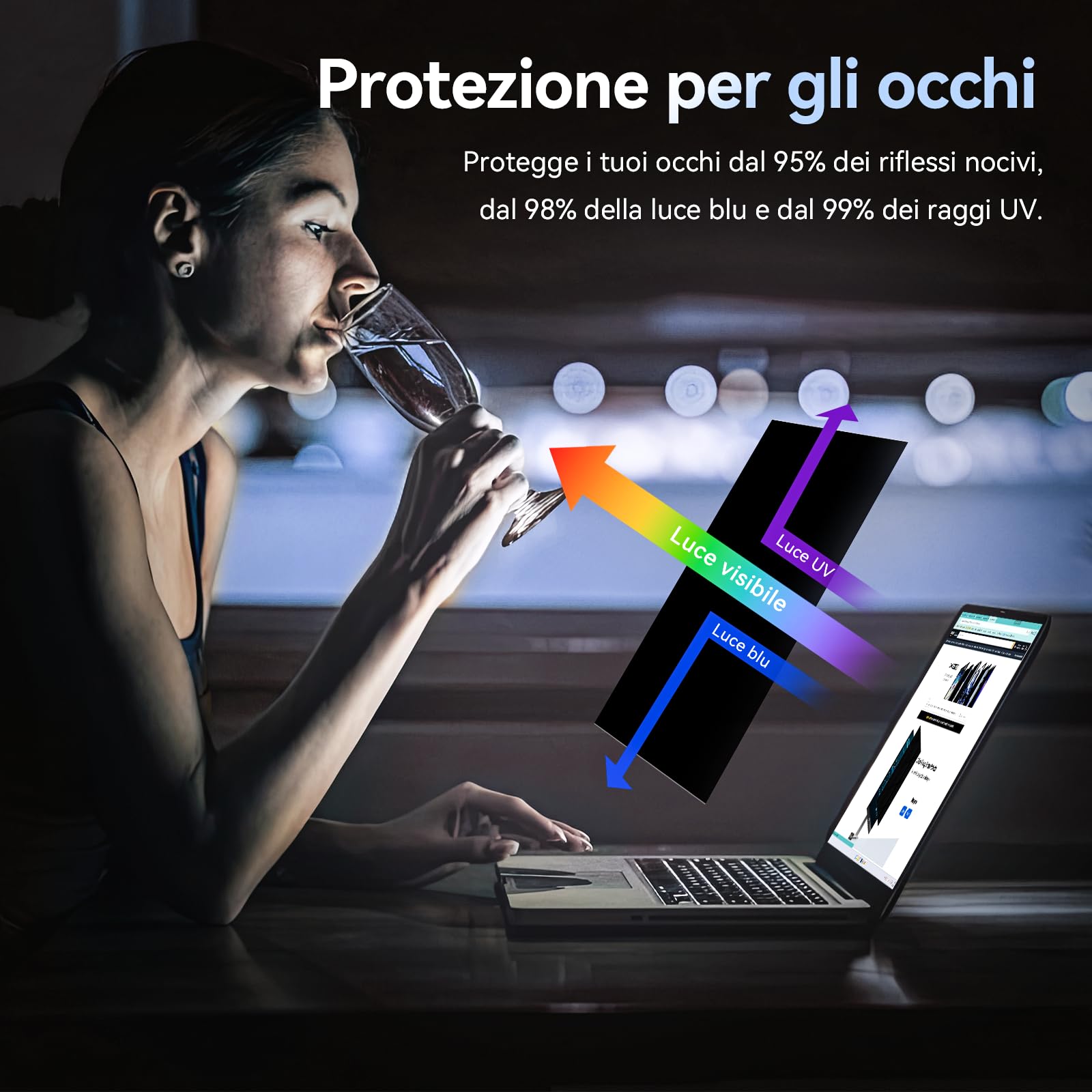 Karylax - Protection D'écran Anti-Espion Filtre Confidentiel Pour Smartphone Samsung Galaxy A13 5g Pack X2