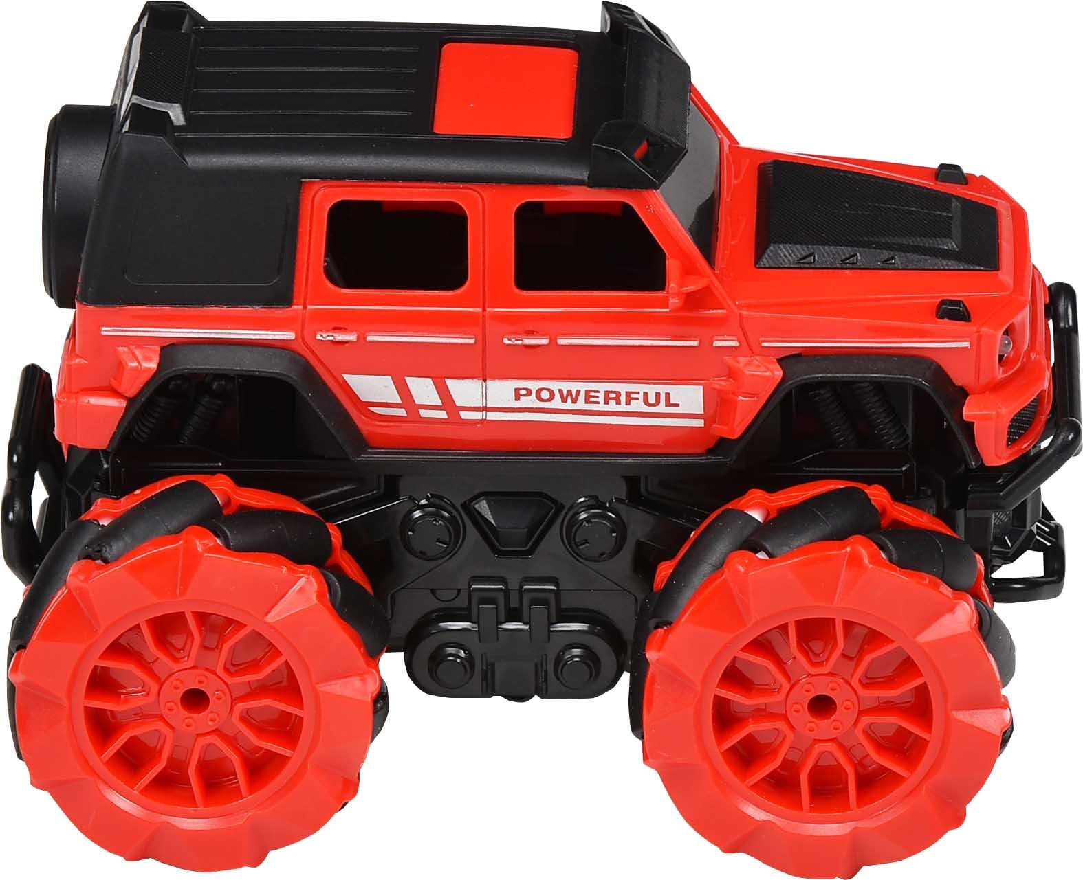 Notting Hill Drift Mastro Monster Truck Red Remote Control Car for Kids | High-Speed Rechargeable RC Car with 2 Speeds & 4 Headlight Modes | Lithium Battery C-Type Charging | Made in India (B0D8JMJHSC) Amazon Price History, Amazon Price Tracker