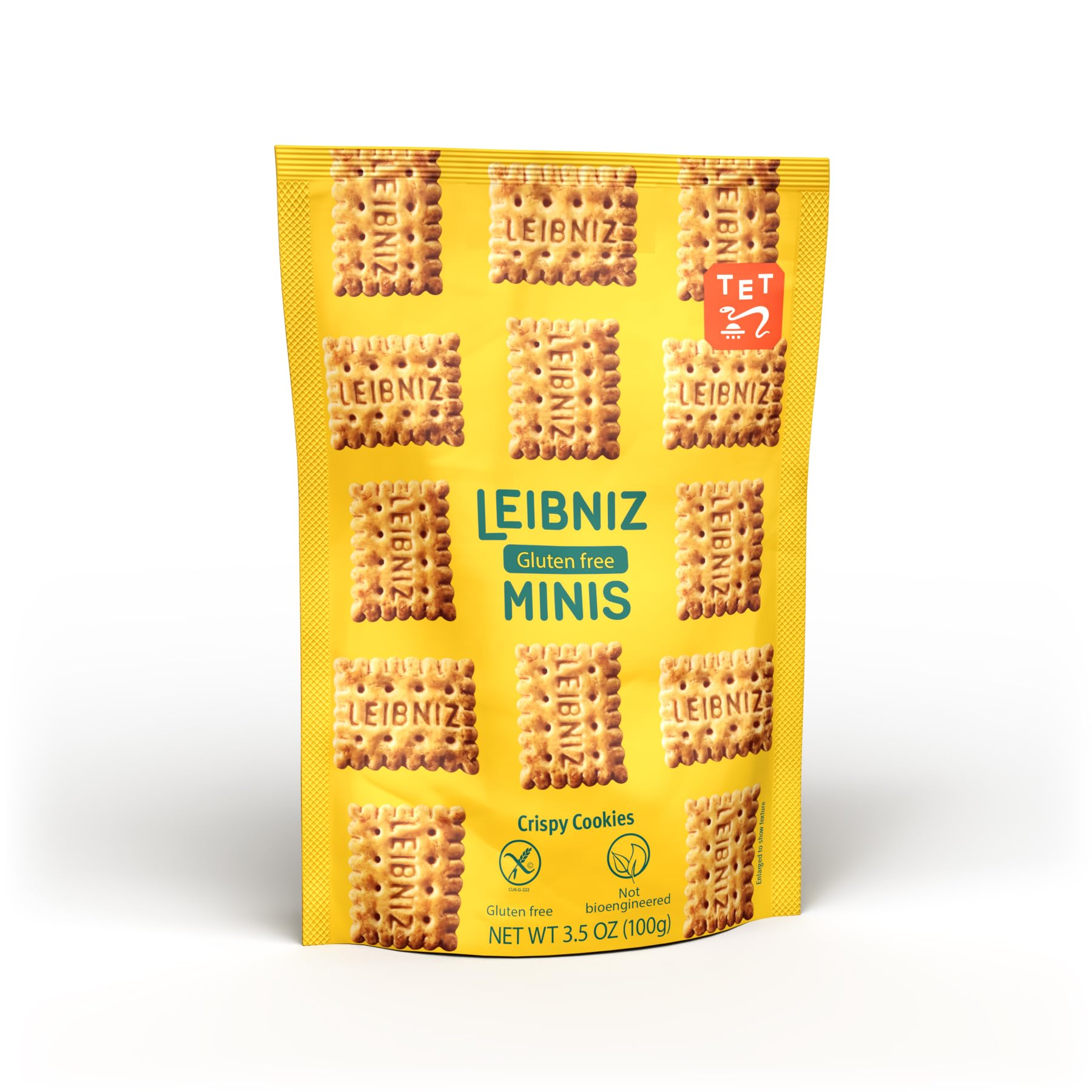 Bahlsen Leibniz Minis Crispy Cookies, Gluten Free, 4-Pack thumbnail 7