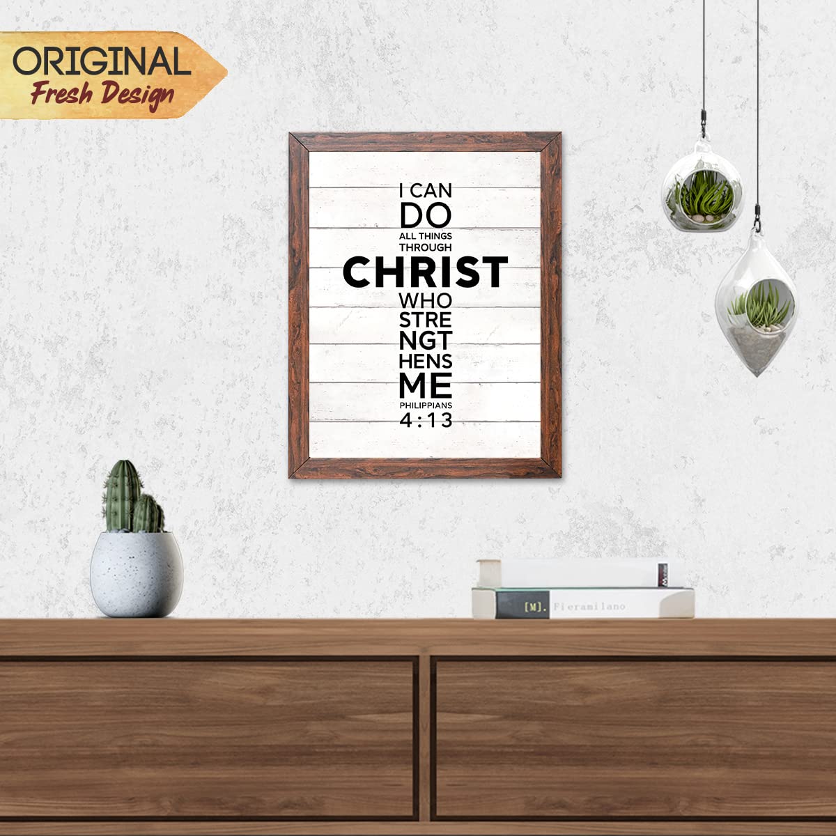 Jesus & Christmas Quotes Wall Frames - Christian Decor -2 Jesus & Christmas Quotes Wall Frames - Christian Decor -2