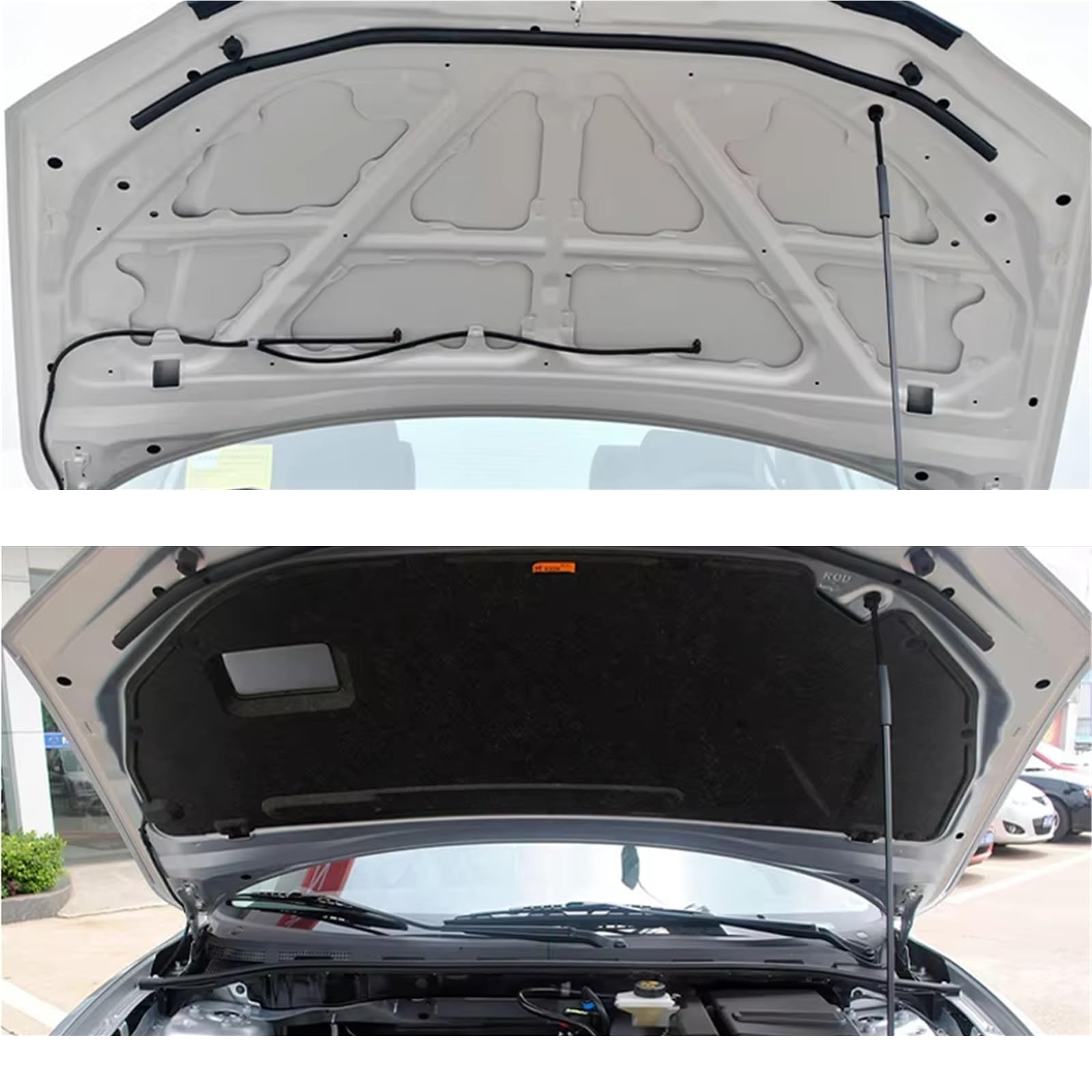 Mazda 3 Sedan 2006 2007 2008 2009 2010 2011 2012 2013 Izolacja akustyczna maski maski izolacji akustycznej akcesoria do wnętrza samochodu