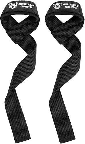 Grizzly Grips - Correas de elevación para levantamiento de pesas, culturismo, levantamiento de pesas, entrenamiento de fuerza y peso muerto - disponible en Yaxa Colombia