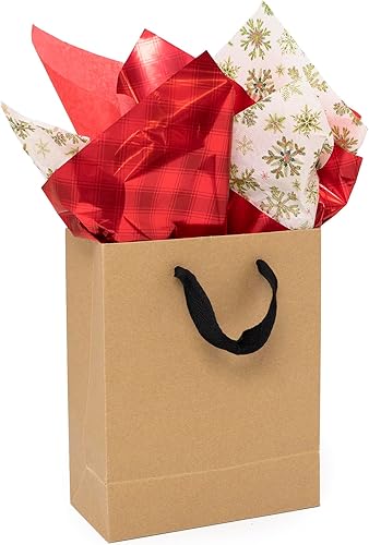 Miniatura 5 de K-Kraft Christmas Designs - Papel de seda (paquete clásico de Navidad, paquete de 160 hojas)